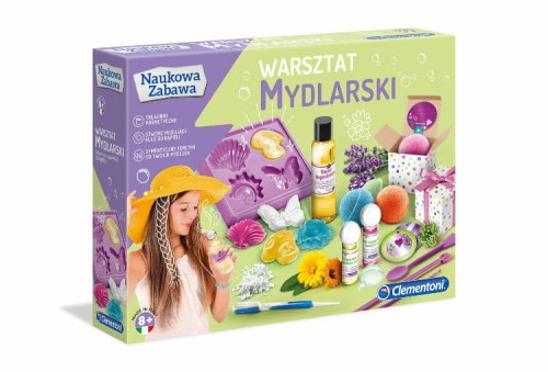 Przejdź do produktu Clementoni Warsztat mydlarski mydełka 50673