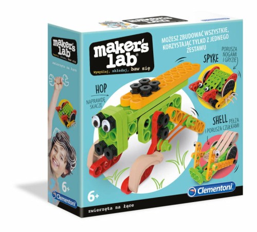 Przejdź do produktu Clementoni Maker's lab Owady zwierzęta na łące 506
