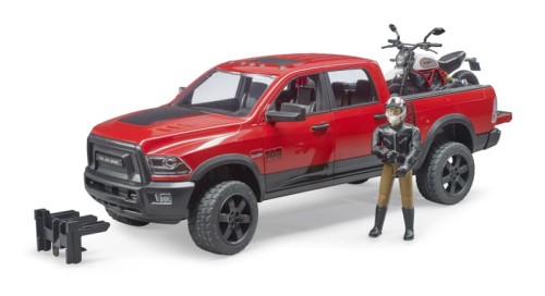 Przejdź do produktu Dodge RAM 2500 Power Wagon z przyczepą i motocykle