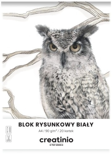 Przejdź do produktu BLOK RYS. A4/20K BIAŁY CREATINIO 400176663 A'20
