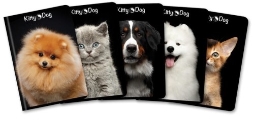 Przejdź do produktu Zeszyt A5 60k 70g kratka Kitty & Dog, Top-2000