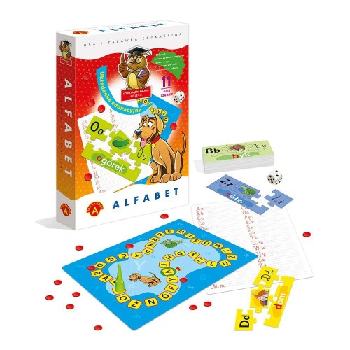Przejdź do produktu Alfabet - układanka edukacyjna . ALEXANDER p8