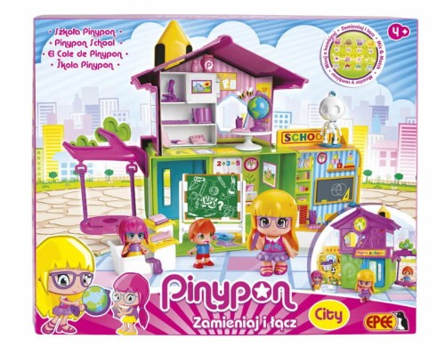 Przejdź do produktu PROMO EP PinyPon CITY - Zestaw Szkoła z 3 laleczka