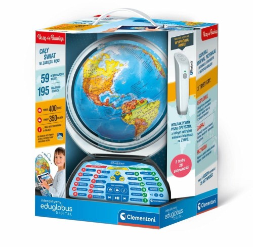 Przejdź do produktu Clementoni Interaktywny Eduglobus Digital 50669