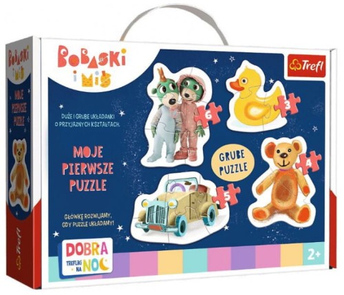 Przejdź do produktu Puzzle Baby Classic - Urocze Bobaski - Dobranoc, T