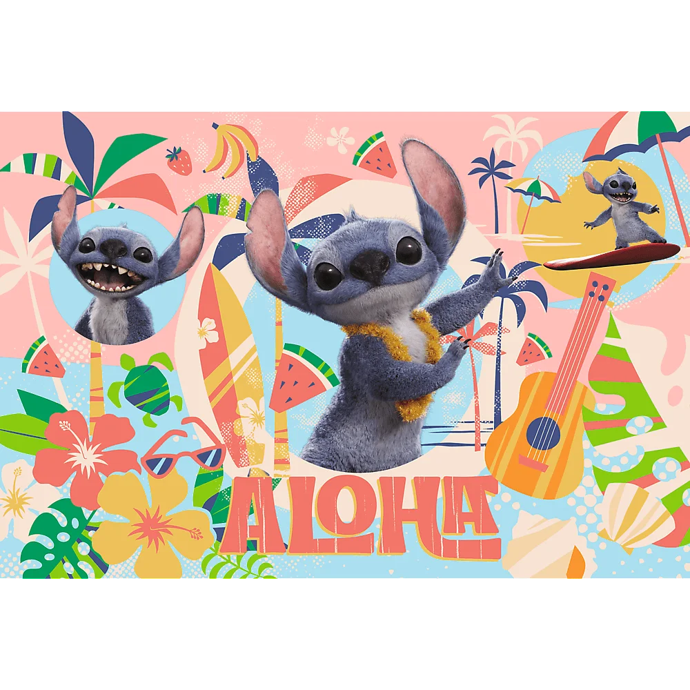Puzzle Lilo &amp; Stitch 100 el. Stitch i przyjaciele w akcji_2.webp