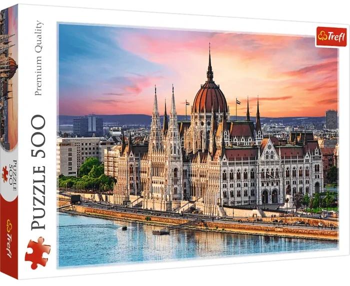 Puzzle 500 el. Budapesz Węgry Trefl.jpg