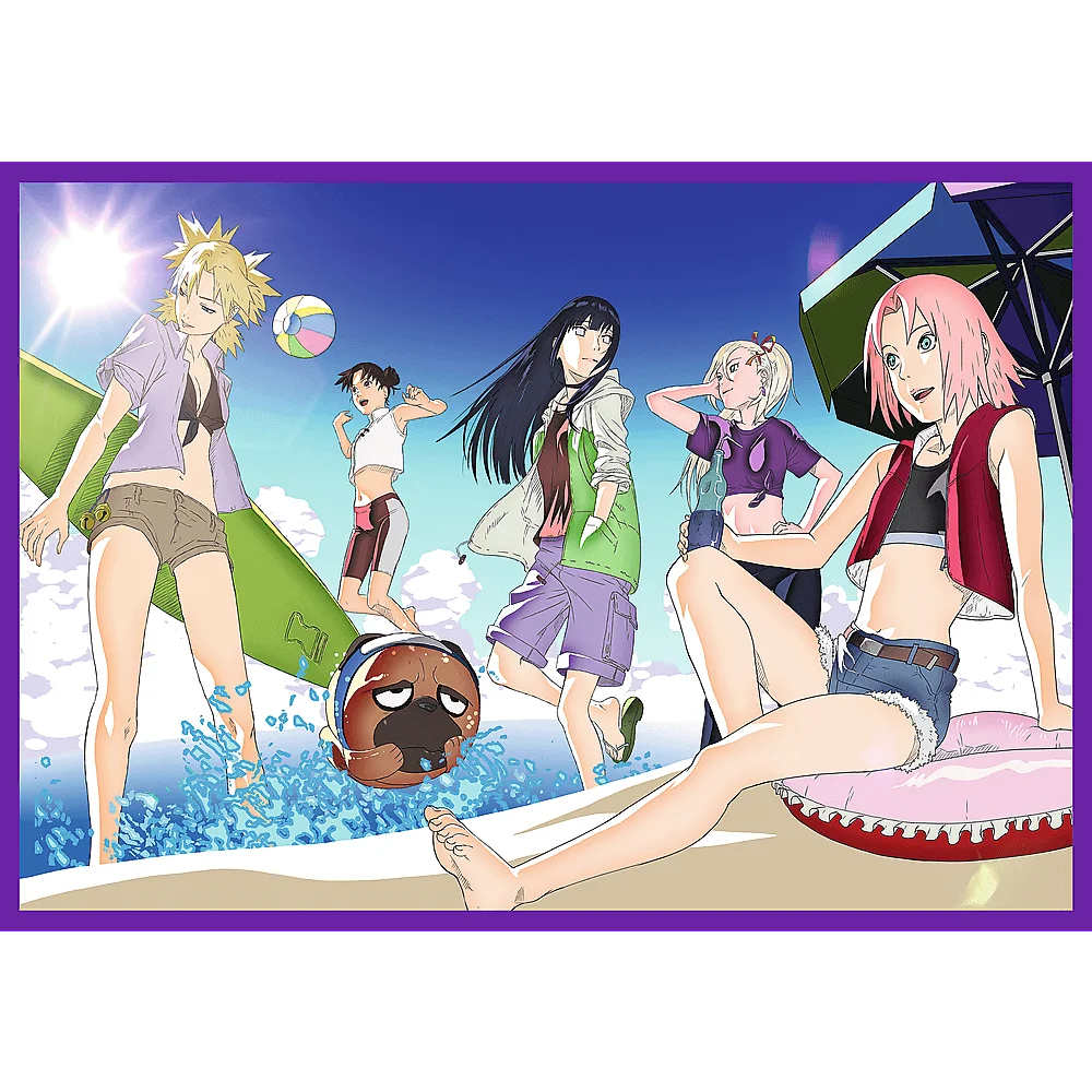 13339_Puzzle Naruto Shippuden 4 x 250 el. Przygody Naruto Uzumaki_5.webp