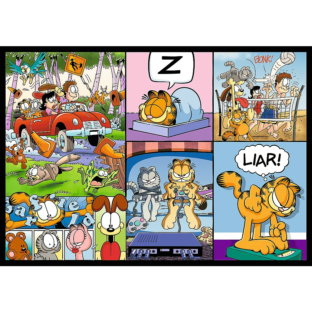 13344_Puzzle Garfield 4 x 250 el. Garfield nie lubi poniedziałków_5.webp