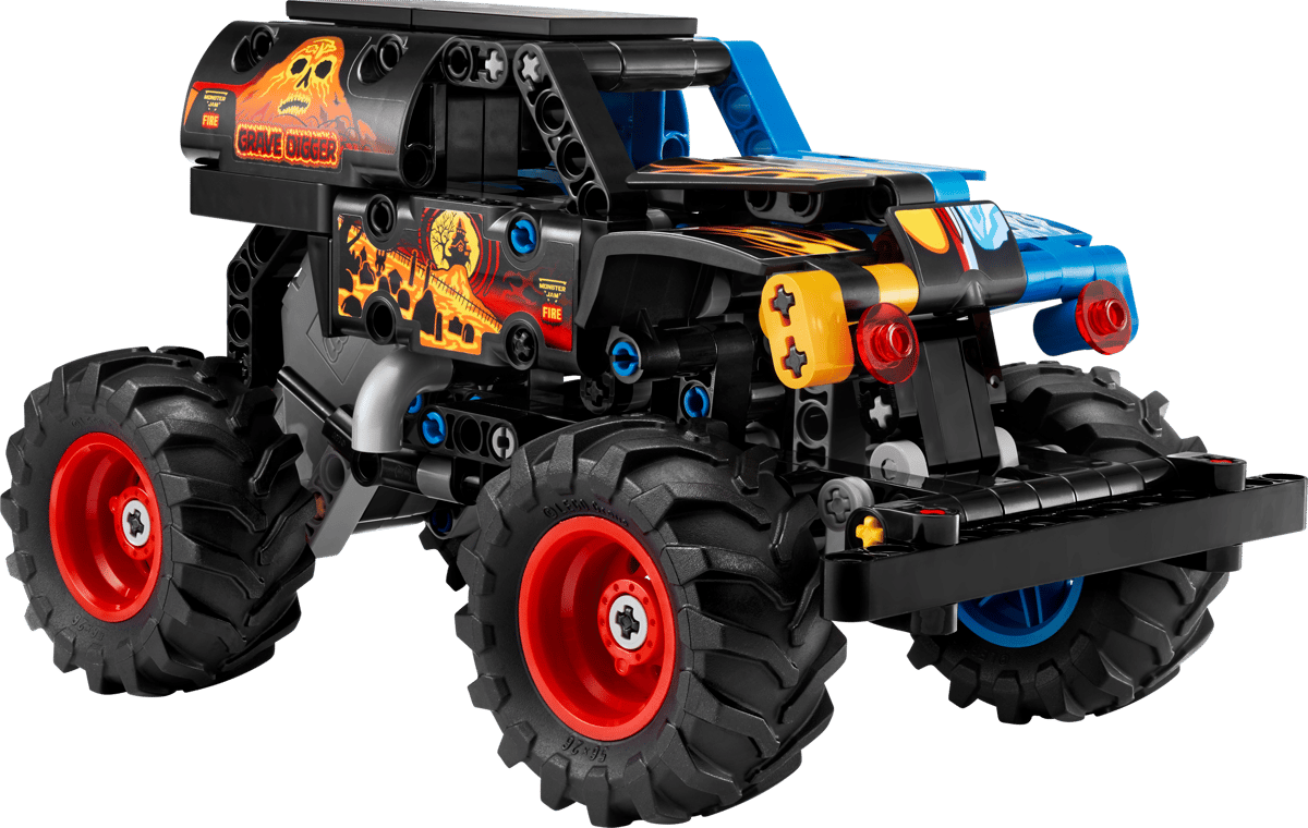 LEGO TECHNIC 42219 Monster Jam Grave Digger Ogień.png
