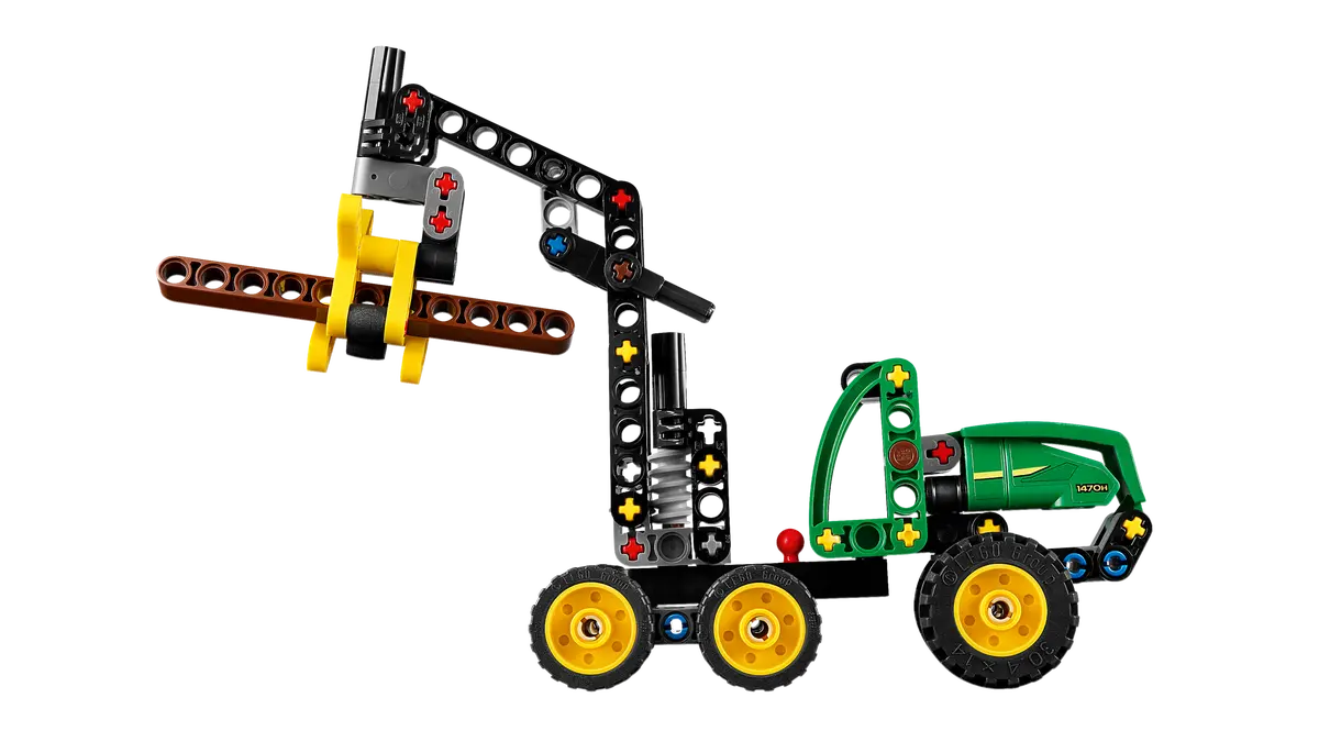 LEGO TECHNIC 42218 Harwester kołowy John Deere_3.webp