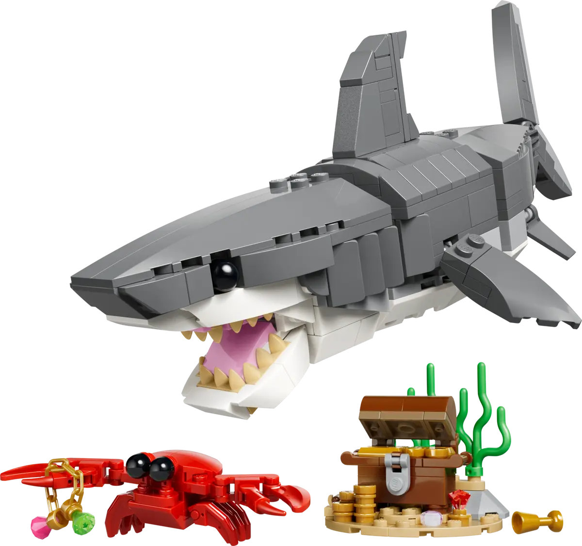 LEGO CREATOR 31381 Groźny rekin i skrzynia ze skarbem.webp