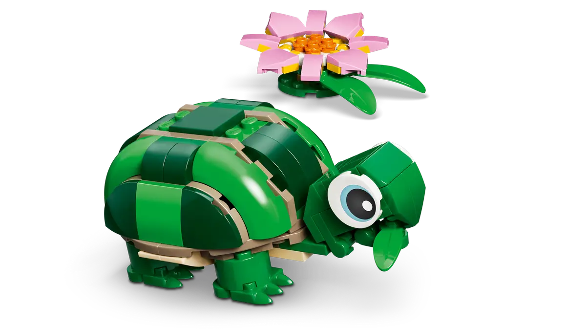 LEGO CREATOR 31377 Żółw i kwiat lilii wodnej_5.webp