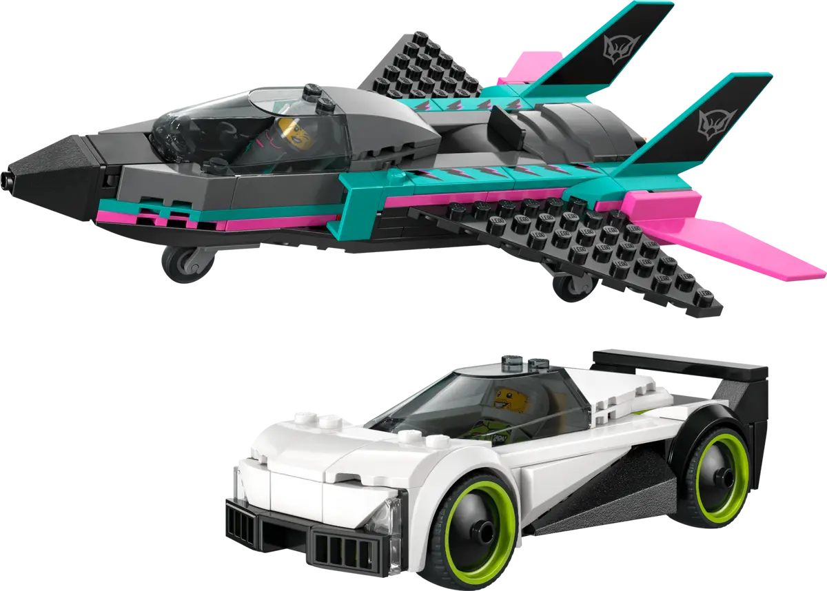 LEGO CITY 60489 Odrzutowiec kontra samochód.webp