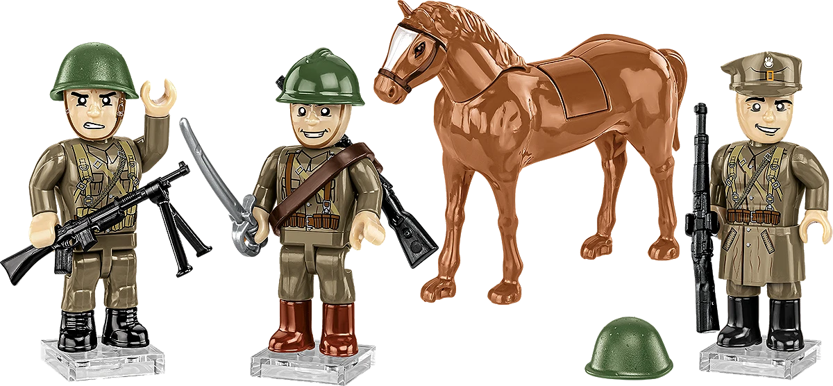 COBI HC WWII Polscy ułani 3fig_4.webp