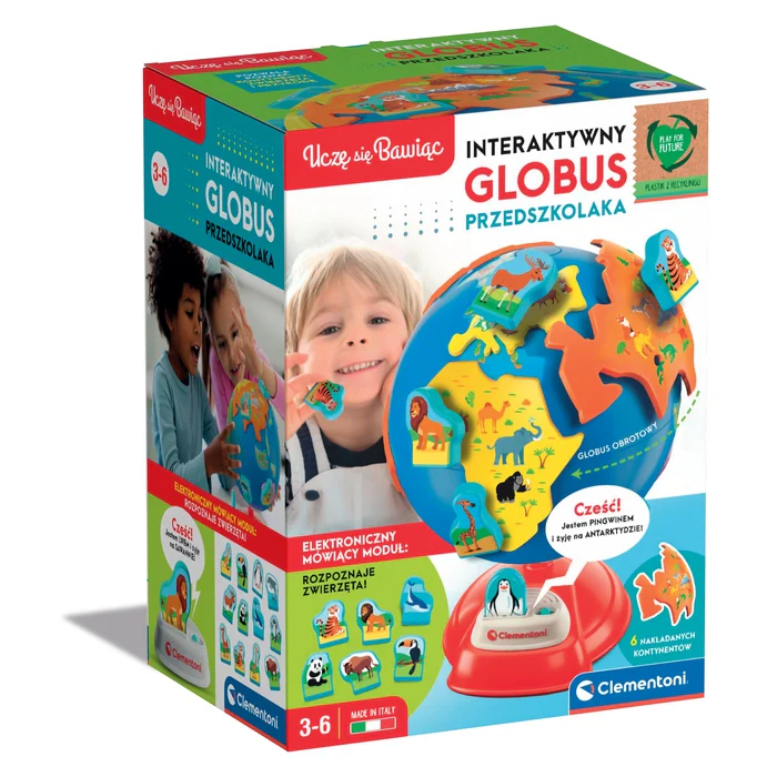 Clementoni Interaktywny globus przedszkolaka 50757 2.webp