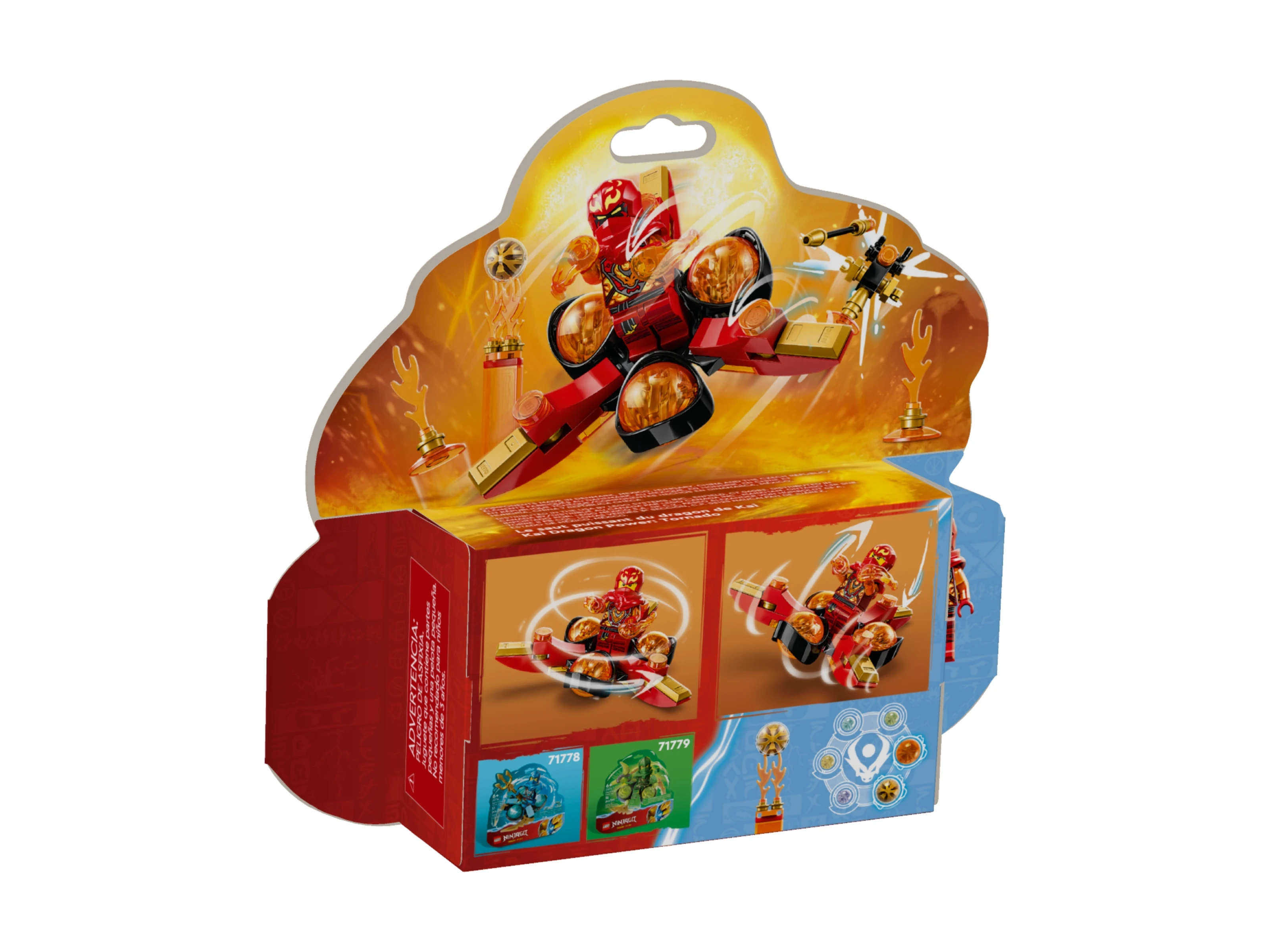 LEGO 71777 NINJAGO Smocza moc Kaia - salto spinjit 3.webp