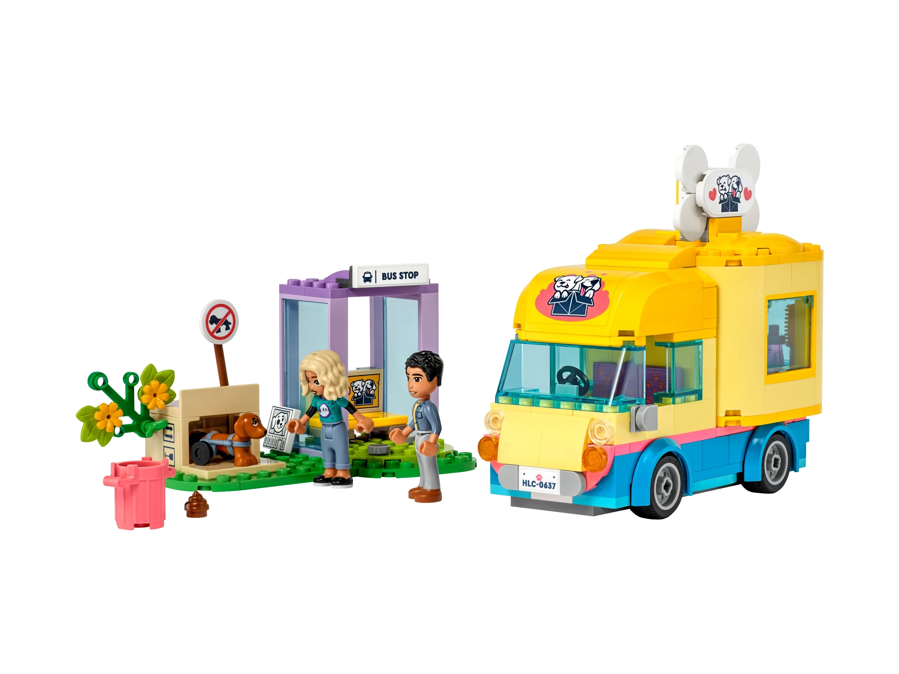 LEGO 41741 FRIENDS Furgonetka ratunkowa dla psów p 2.webp