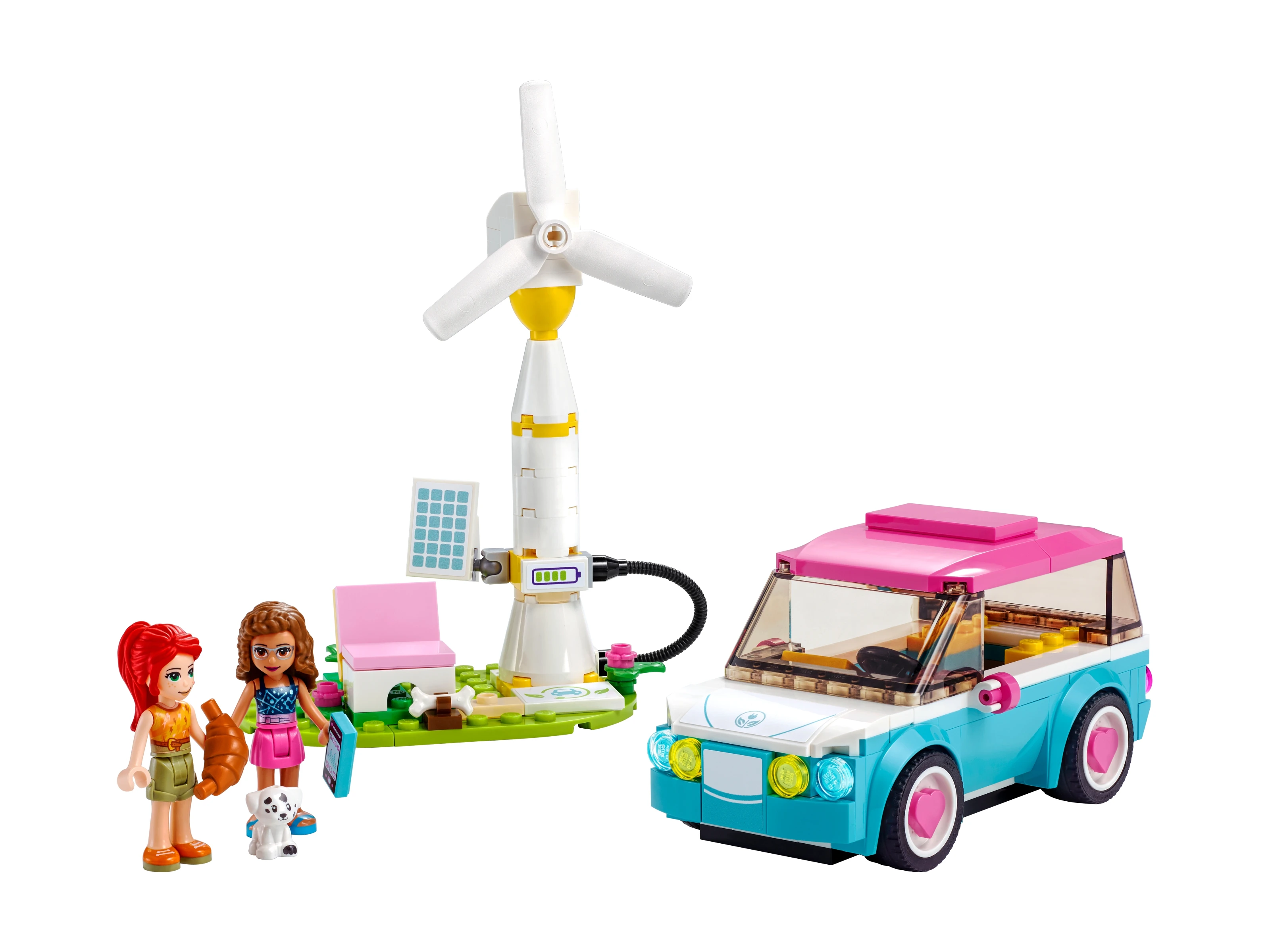 LEGO 41443 FRIENDS Samochód elektryczny Olivii p4 2.webp