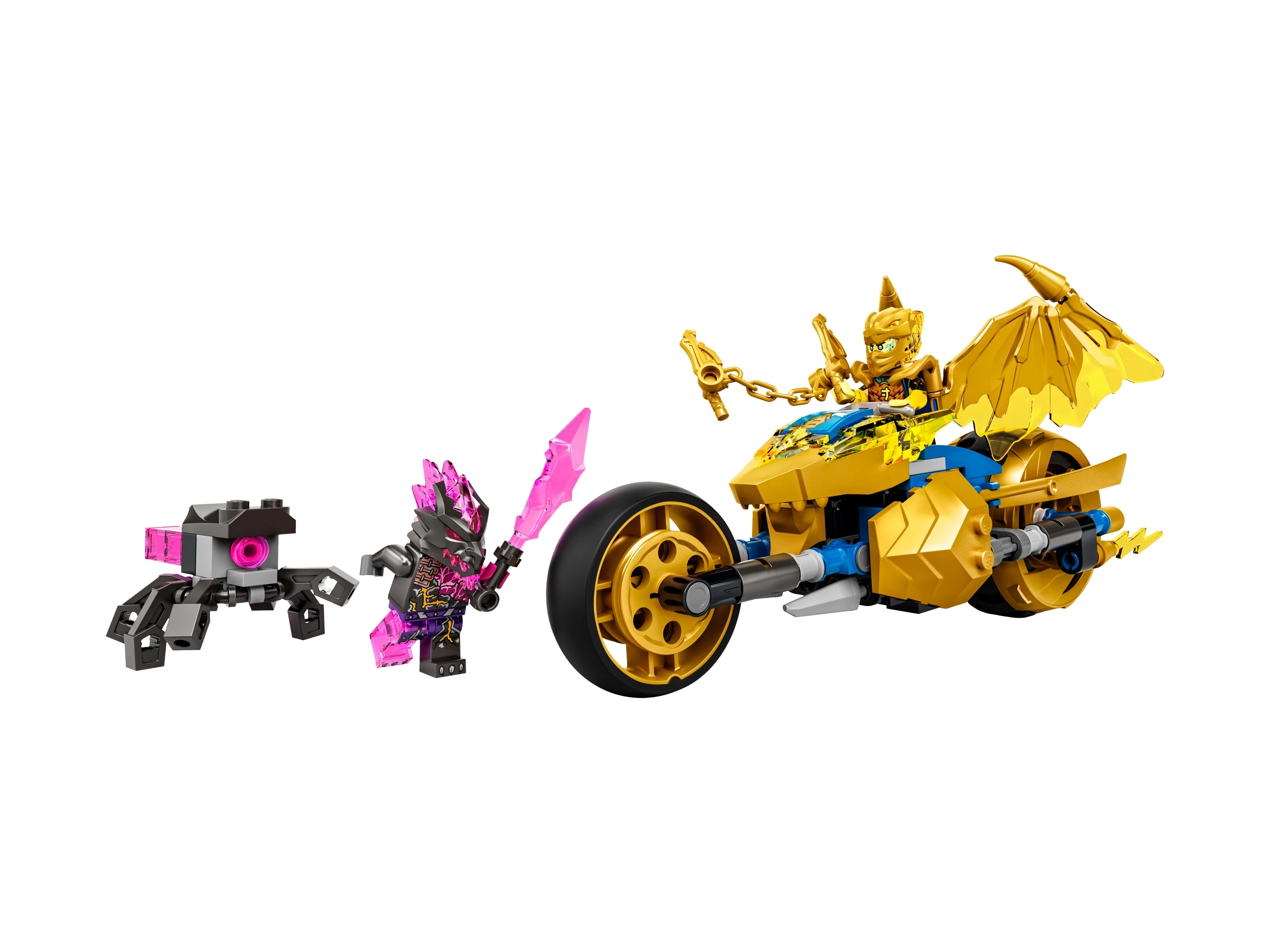 LEGO 71768 NINJAGO Złoty smoczy motocykl Jaya p4 2.webp