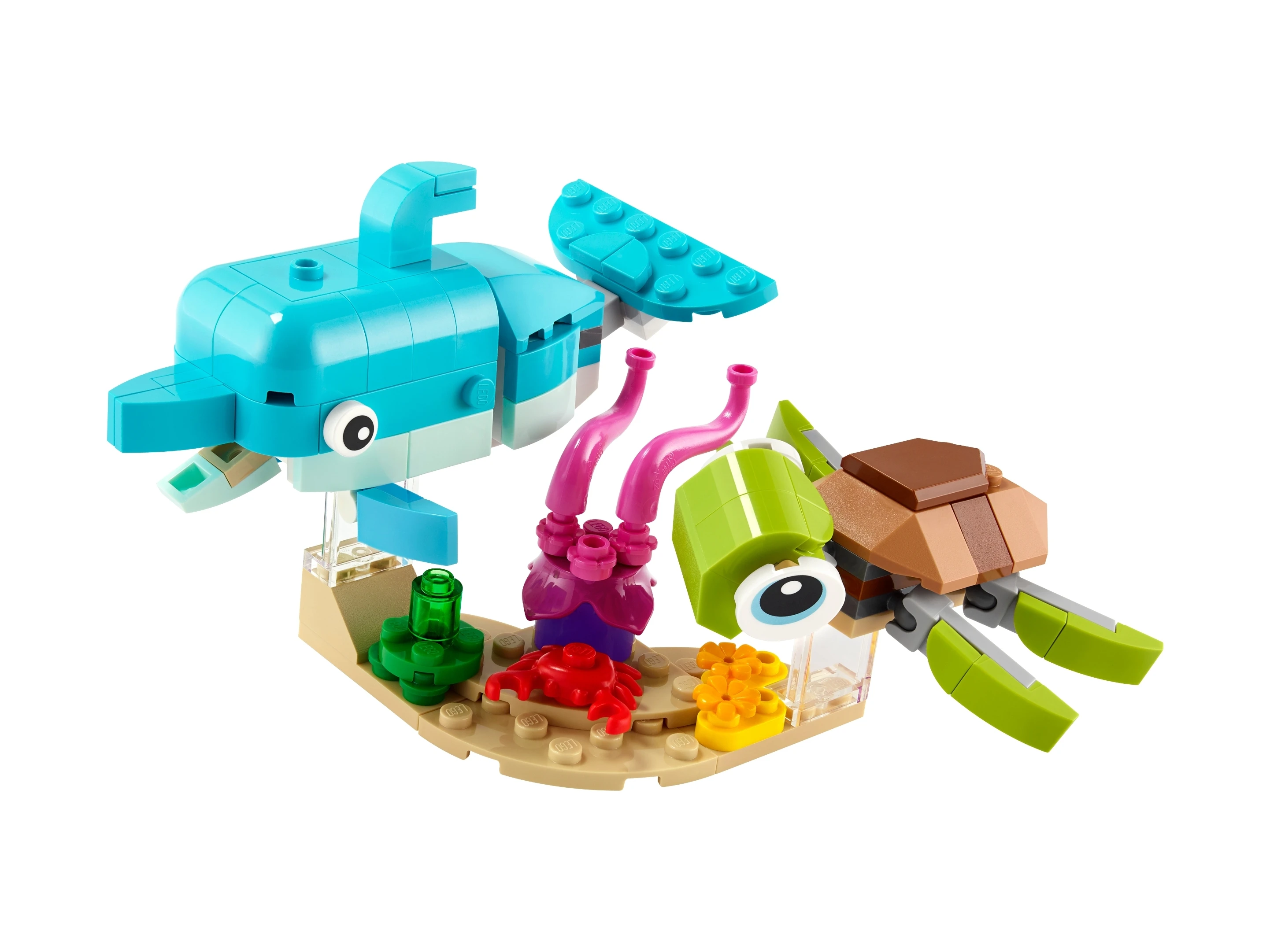 LEGO 31128 CREATOR Delfin i żółw p4 2.webp