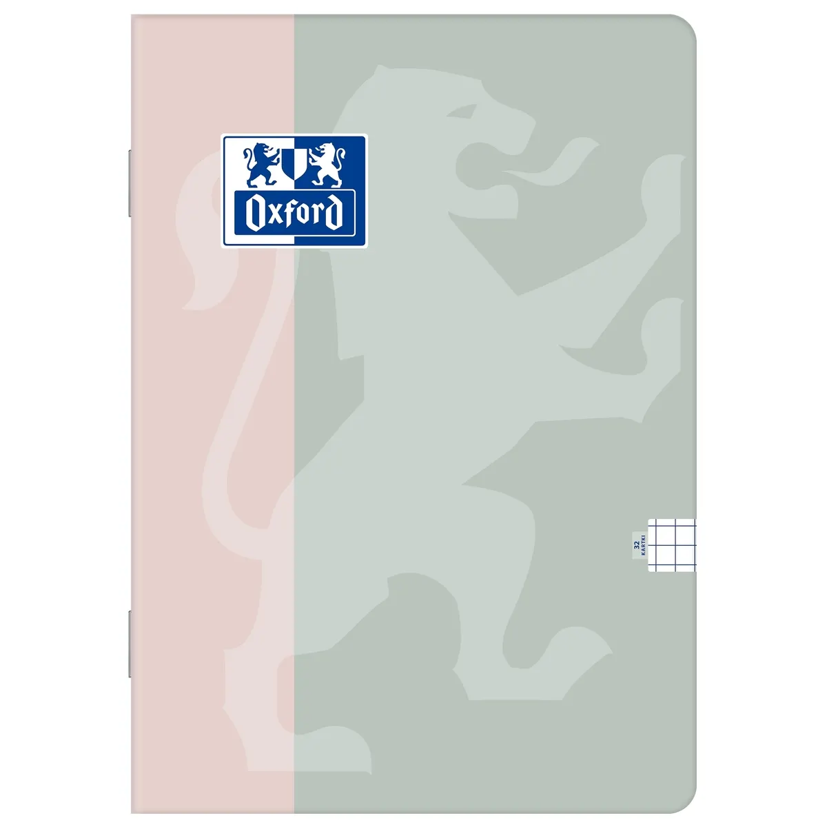 Zeszyt Oxford B-Light A5 32 kartki w kratkę z marginesem(7).webp