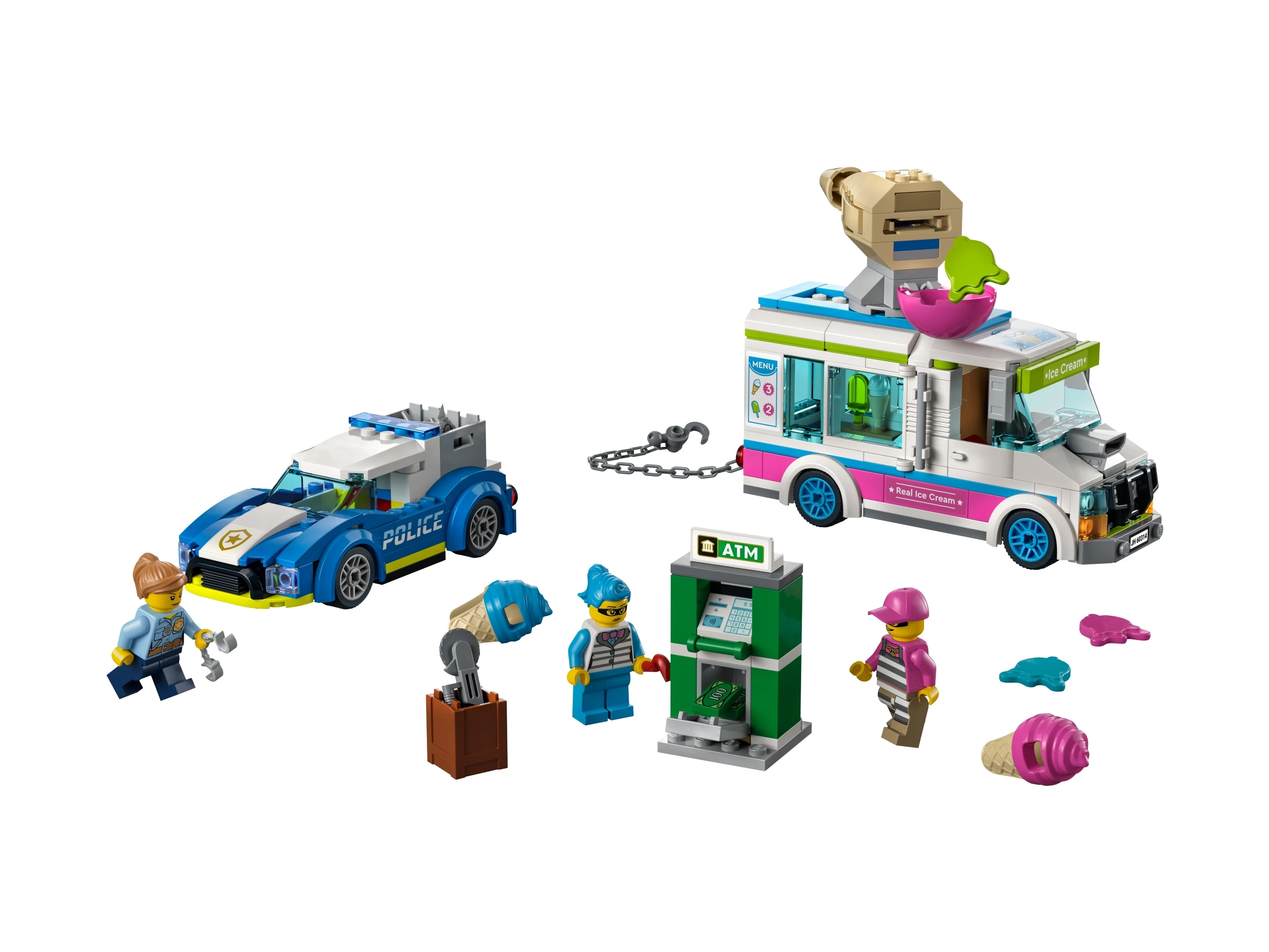 LEGO 60314 CITY Policyjny pościg za furgonetką z l 2.webp