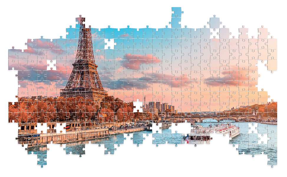 Puzzle 1000- el. Adults Wieża Eiffla, Lisciani Lisciani(4).jpg
