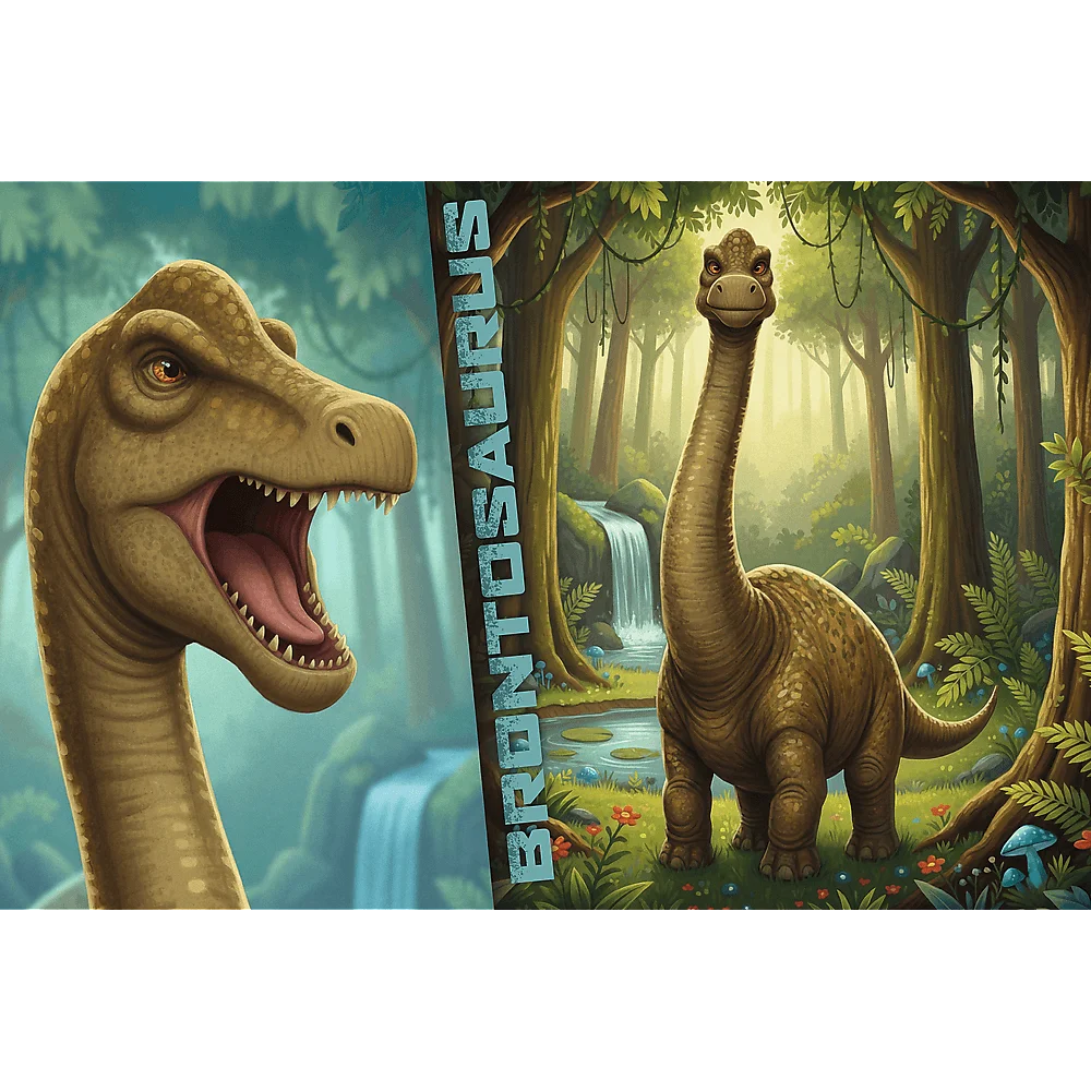 Puzzle 100 Inspired By Dino World Rodzina Treflików wzór 6 16583 2.webp