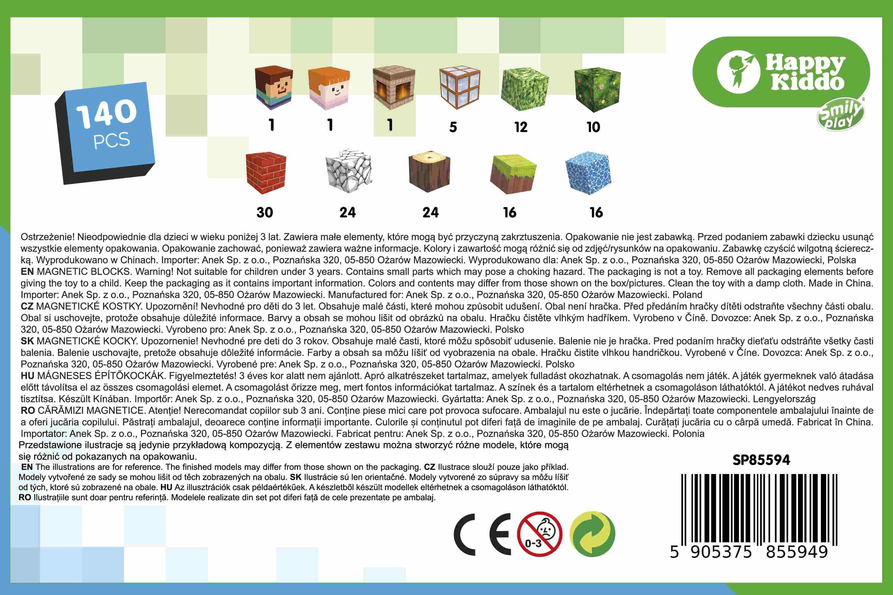 Klocki magnetyczne sześciany 140 el. 55949 2.jpg
